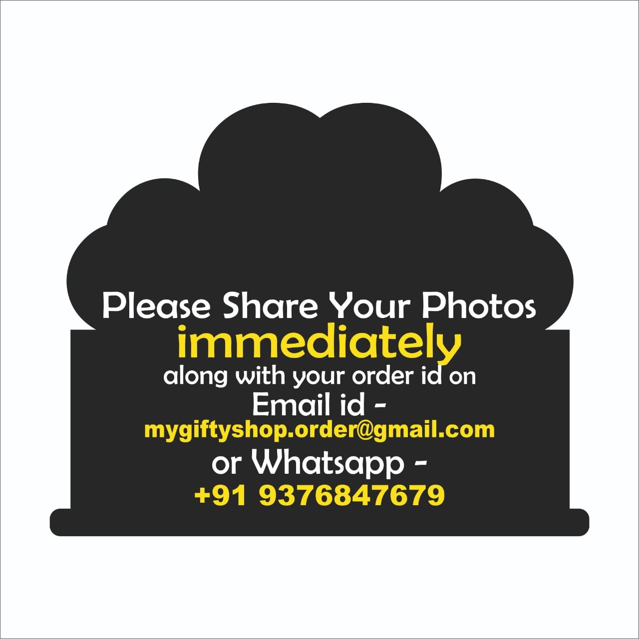 MYGIFTYSHOP BROTHER Customized Wooden Photo Frame Table Top 10 X 8 in - | Birthday Raksha bandhan Rakhi Bhaidooj Gift | For Brot